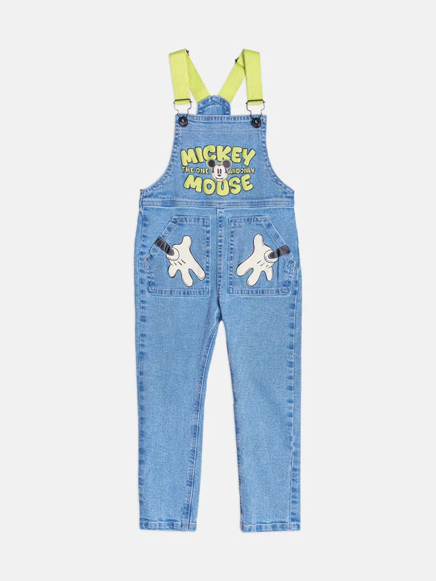Jardineira Mickey Jeans Youccie