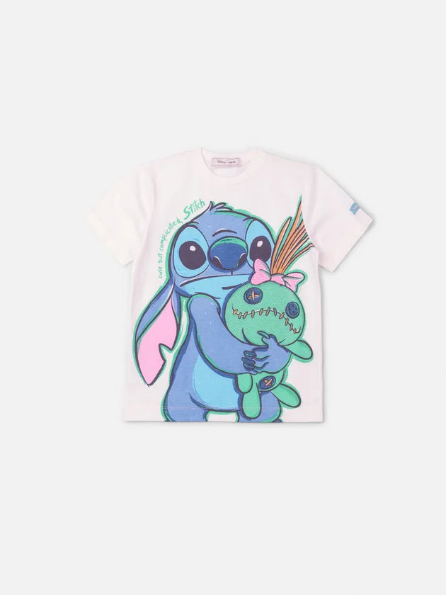 Blusa Licenciada Disney Perola Stitch - BambolePetit
