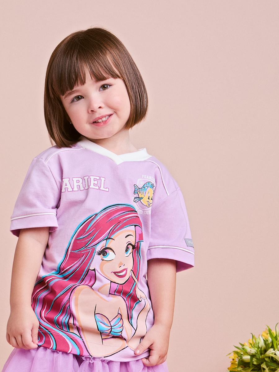 Blusa Infantil da Pequena Sereia Anime