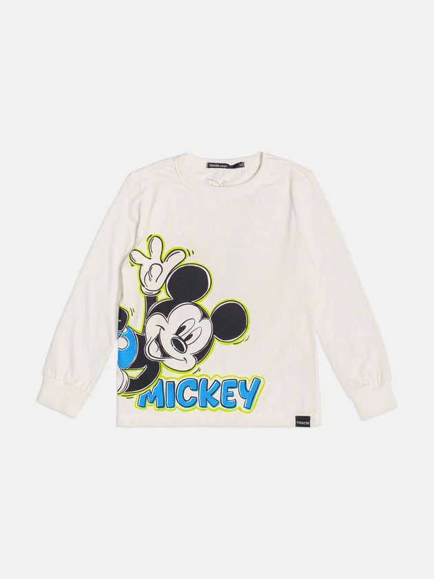 T-Shirt Manga Longa Licenciada Disney Perola Youccie