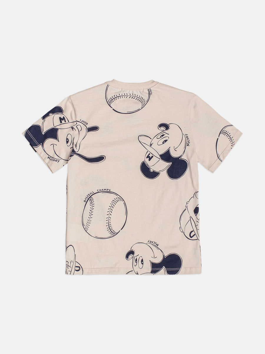 T-Shirt Licenciada Disney Baseball Disney Youccie