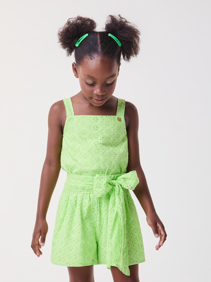 Conjunto de Laise Verde Limão Bimbi