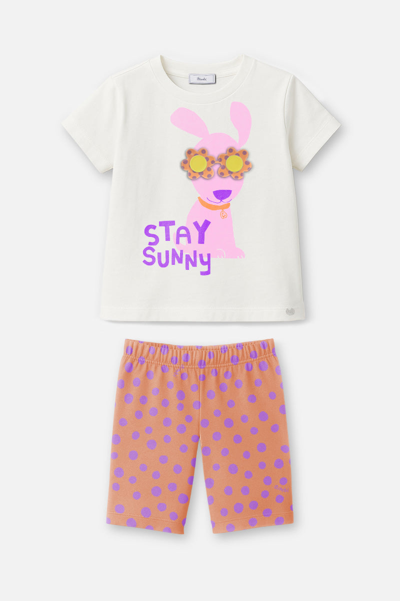 Conjunto Rosa de Poá Stay Sunny Bimbi