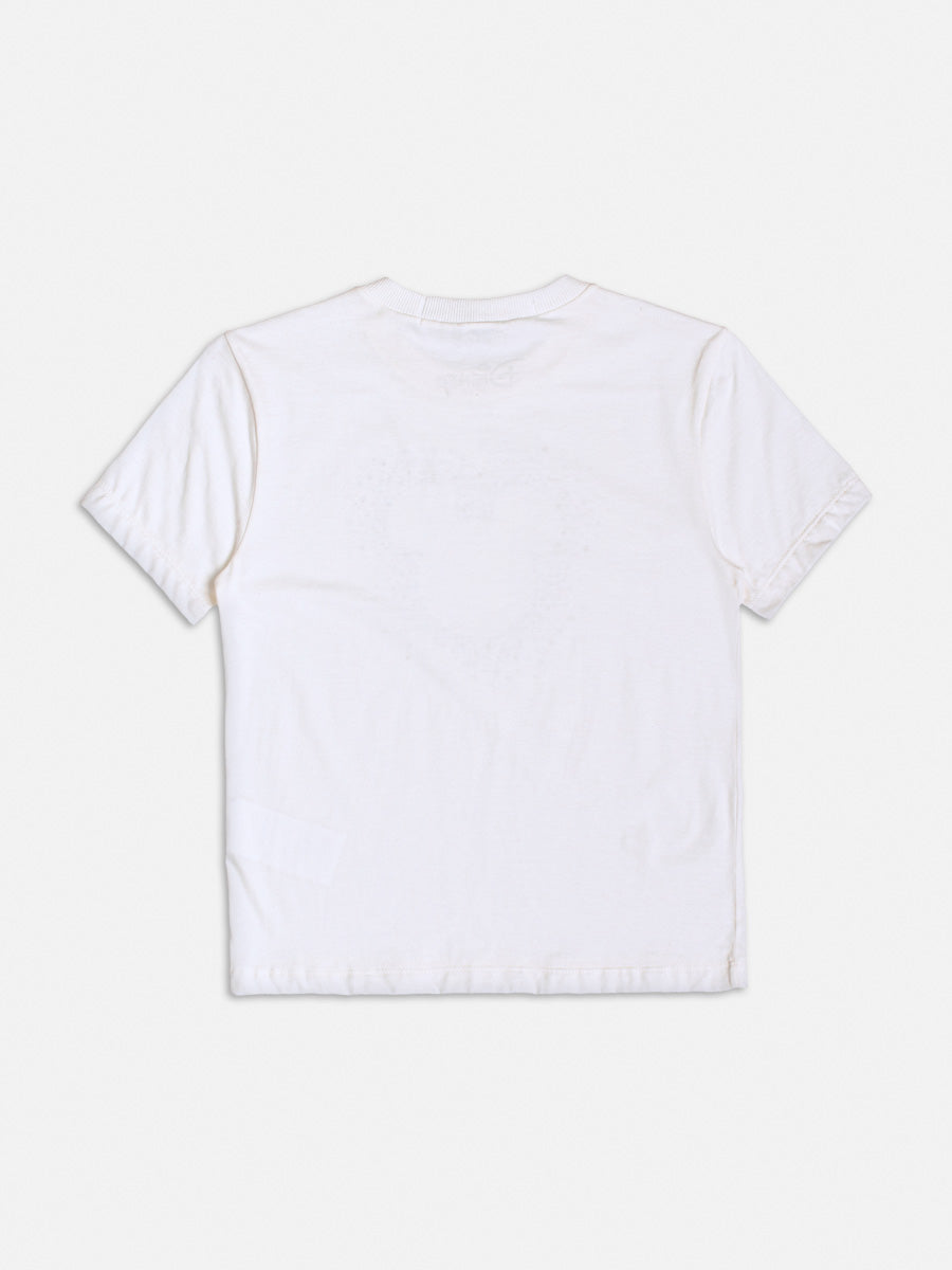 T Shirt Pedraria Mickey Perola - BambolePetit
