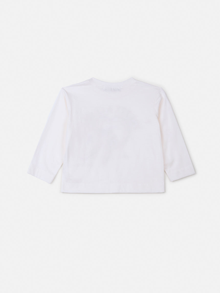 Blusa Manga Longa Anime Petite Foil Perola - BambolePetit