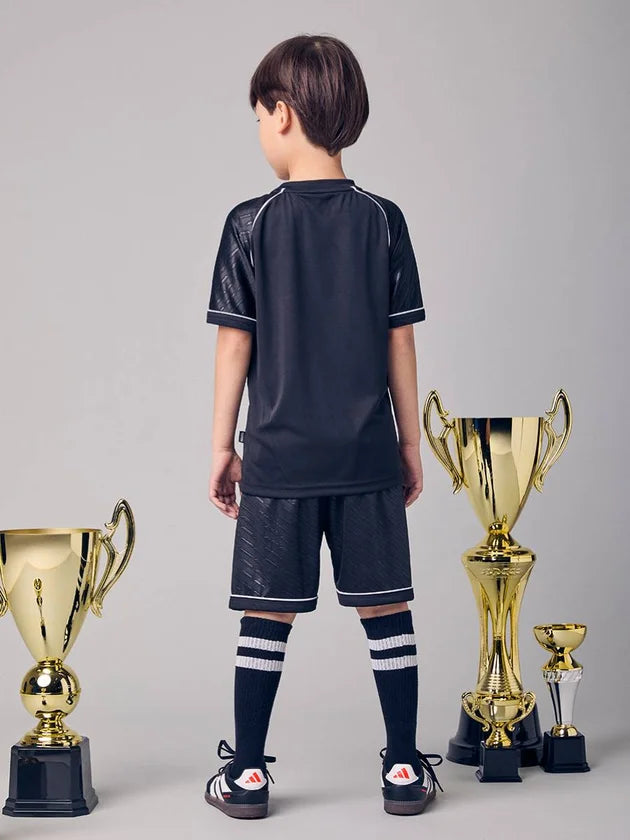 Conjunto T-Shirt Bermuda Preto Youccie