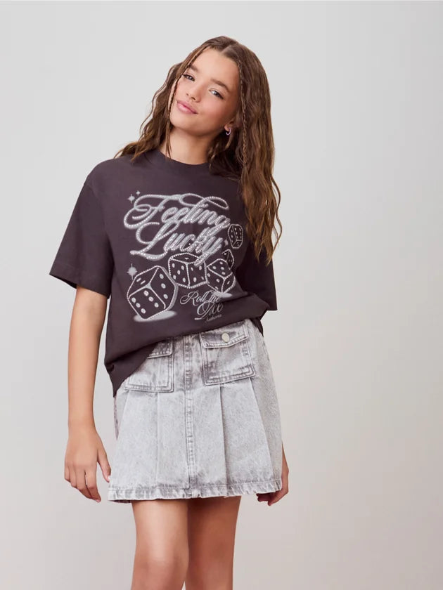 T-Shirt Comfort Grafite Escuro Dados I Am