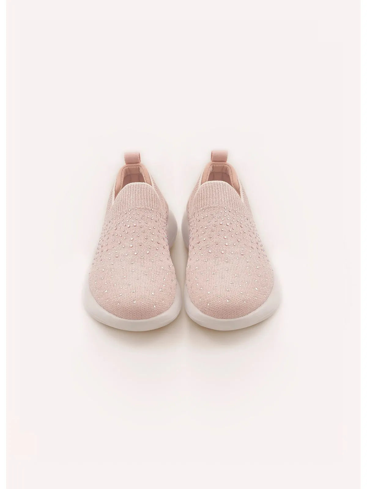 Tenis Knit Cristais Degradê Rosa Dolce - BambolePetit