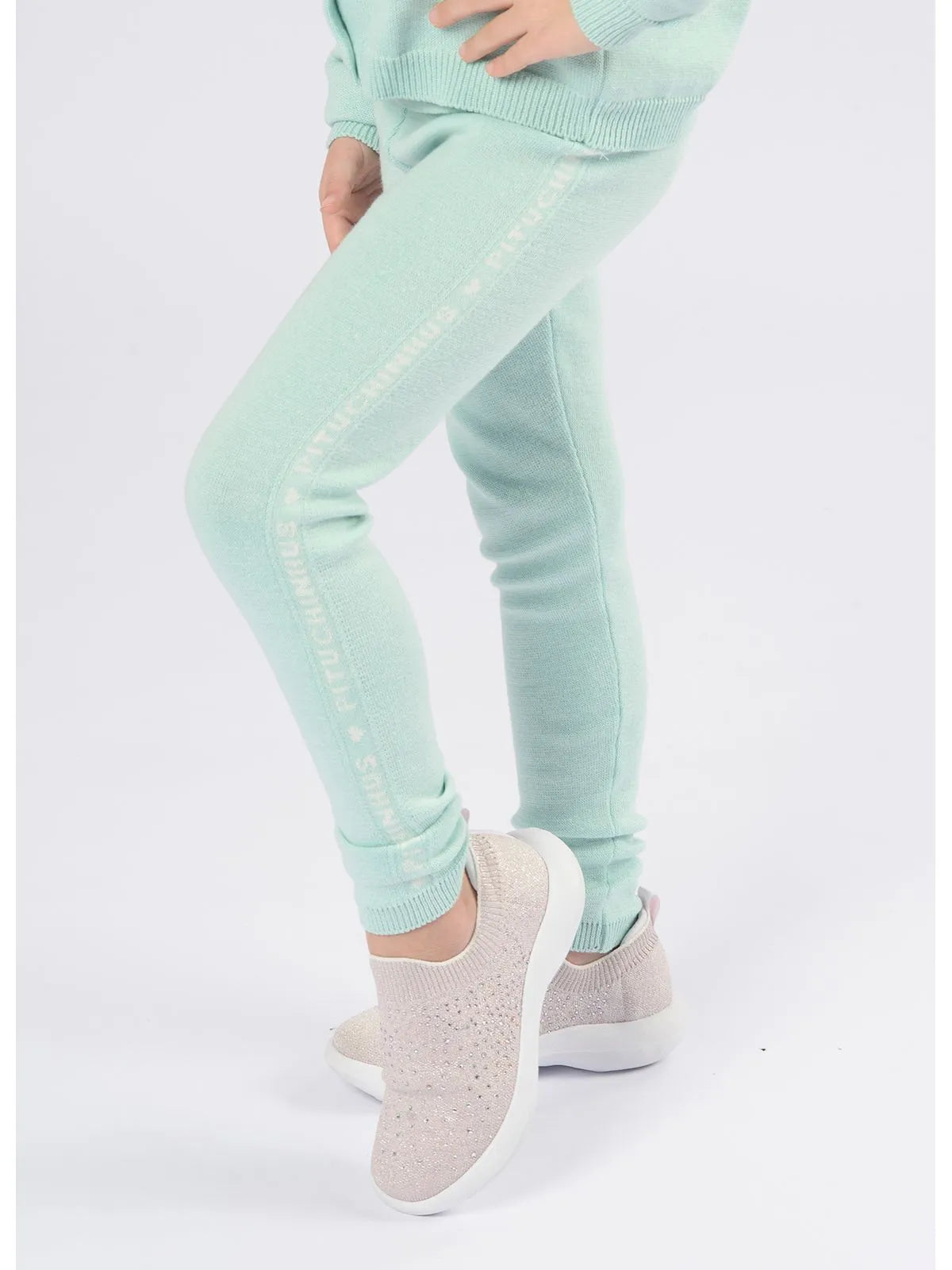 Calça Legging Tricot Pituchinhus Verdinha - BambolePetit