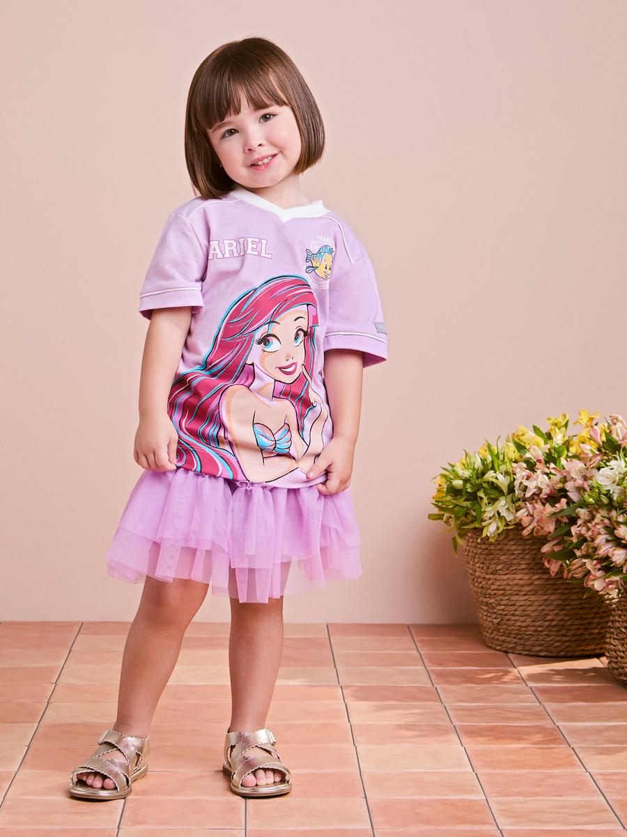 Blusa Infantil da Pequena Sereia Anime