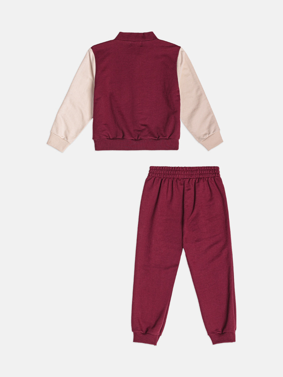 Conjunto Jaqueta Calca Cranberry Juice Momi