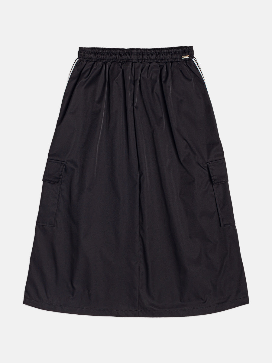 Saia Midi Com Cadarco Preto I Am