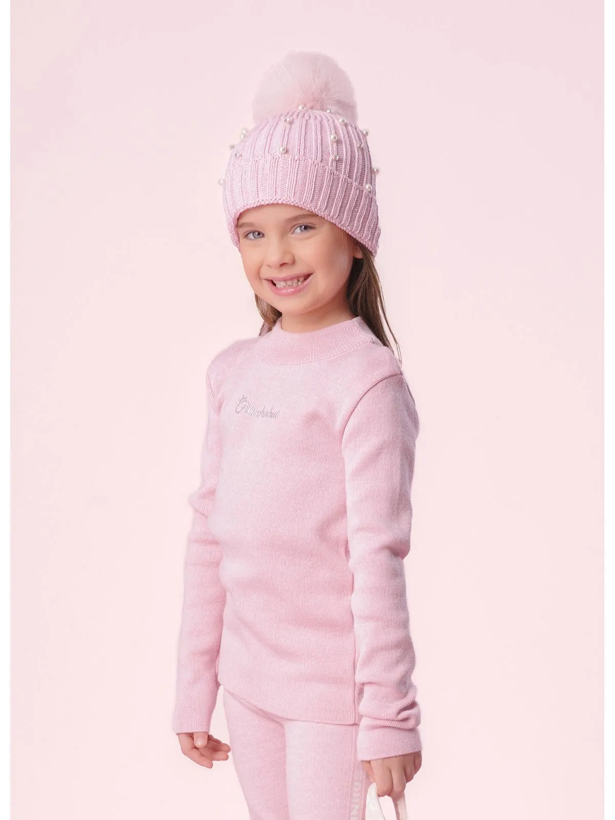 Blusa Básica Tricot Pituchinhus Sugar Rose - BambolePetit