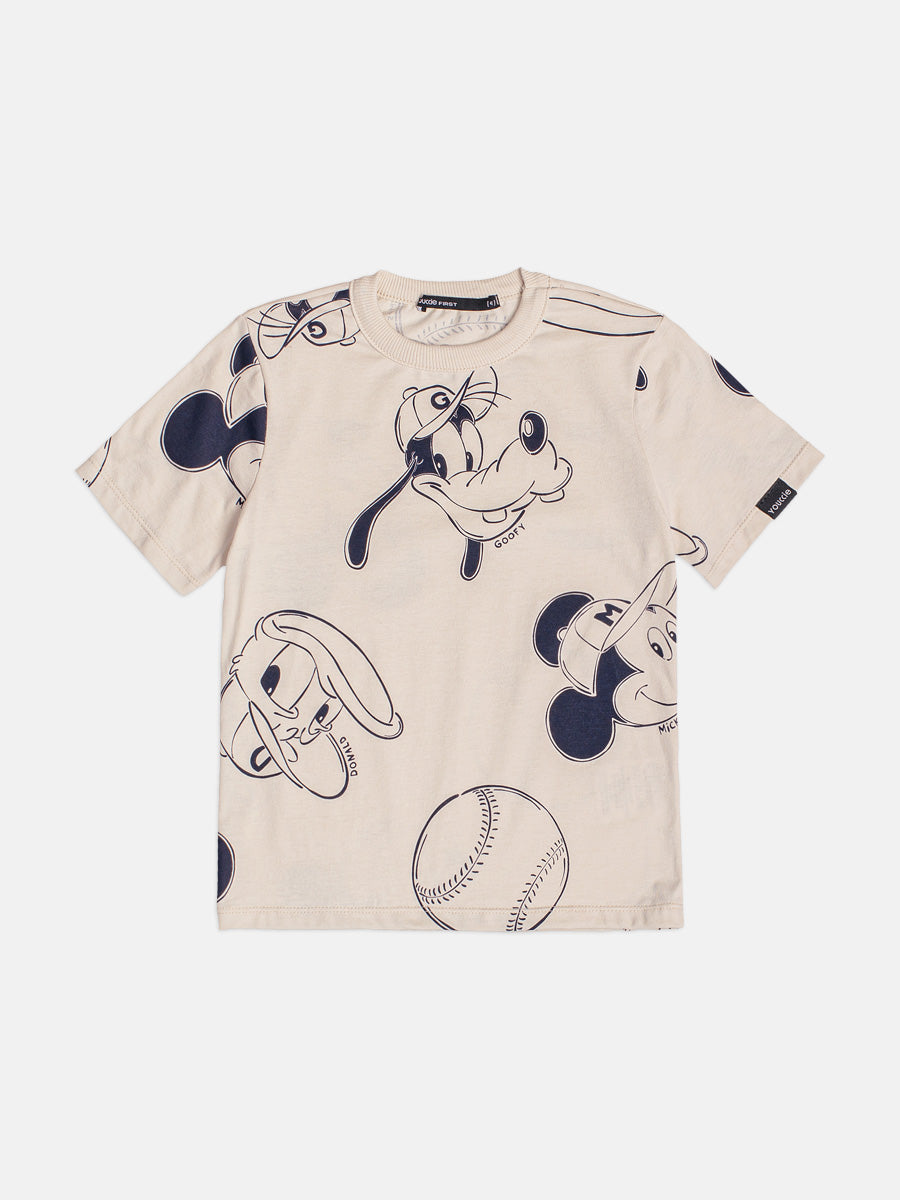 T-Shirt Licenciada Disney Baseball Disney Youccie