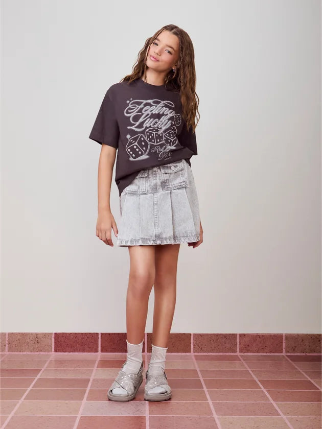 T-Shirt Comfort Grafite Escuro Dados I Am