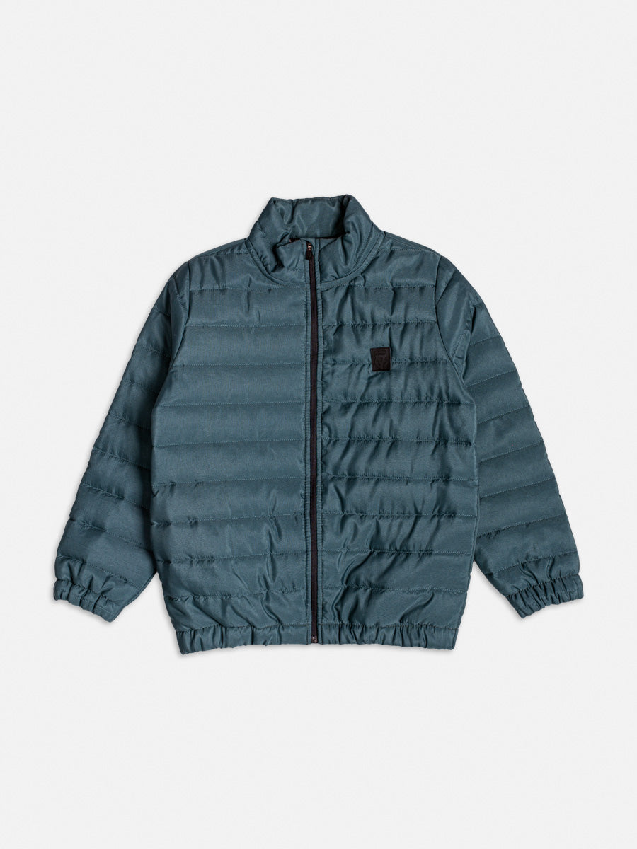 Jaqueta Puffer Verde Garrafa - BambolePetit