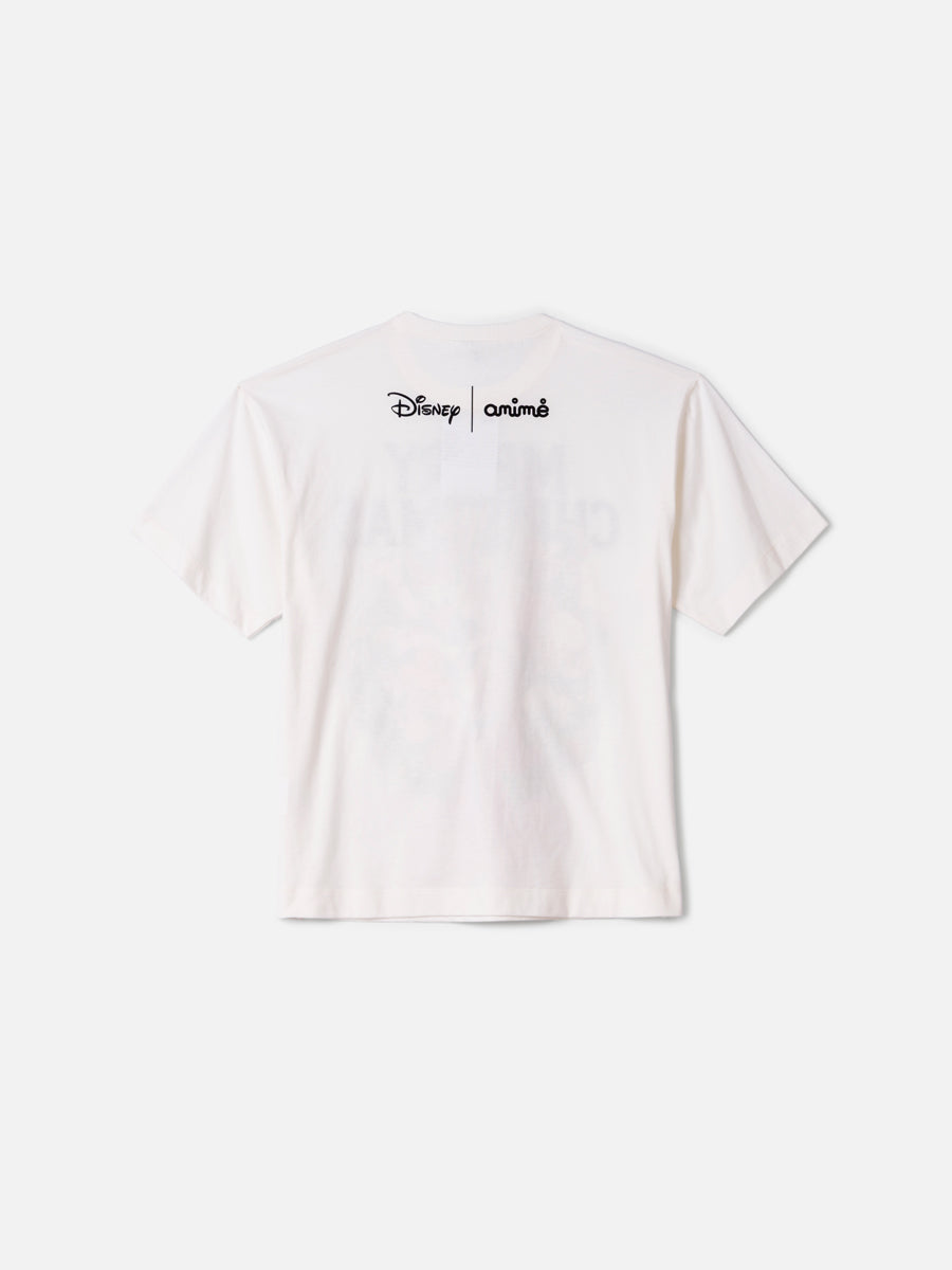 T-Shirt Guirlanda Mickey e Amigos Natal Anime