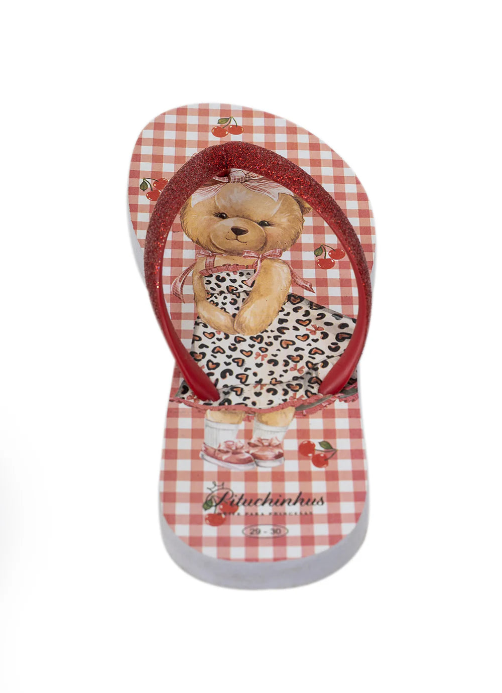 Chinelo Ursa Branco Resort Pituchinhus