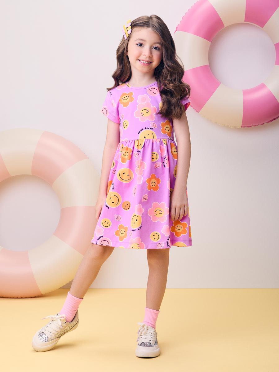 Vestido Floral Smile Momi