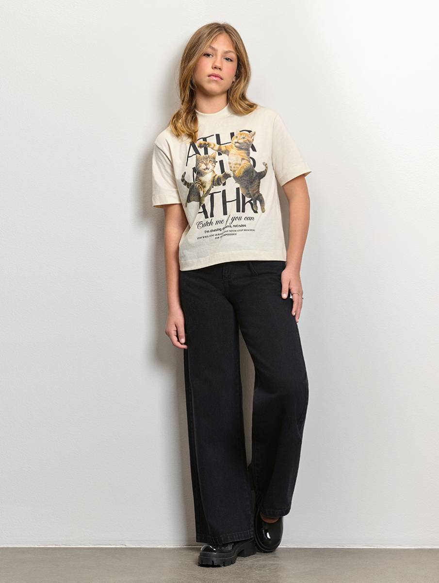 T-Shirt Comfort Bege Vanilla I Am