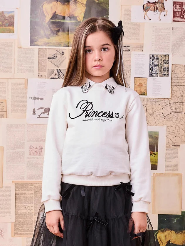 Casaco Disney Princesas Perola - BambolePetit