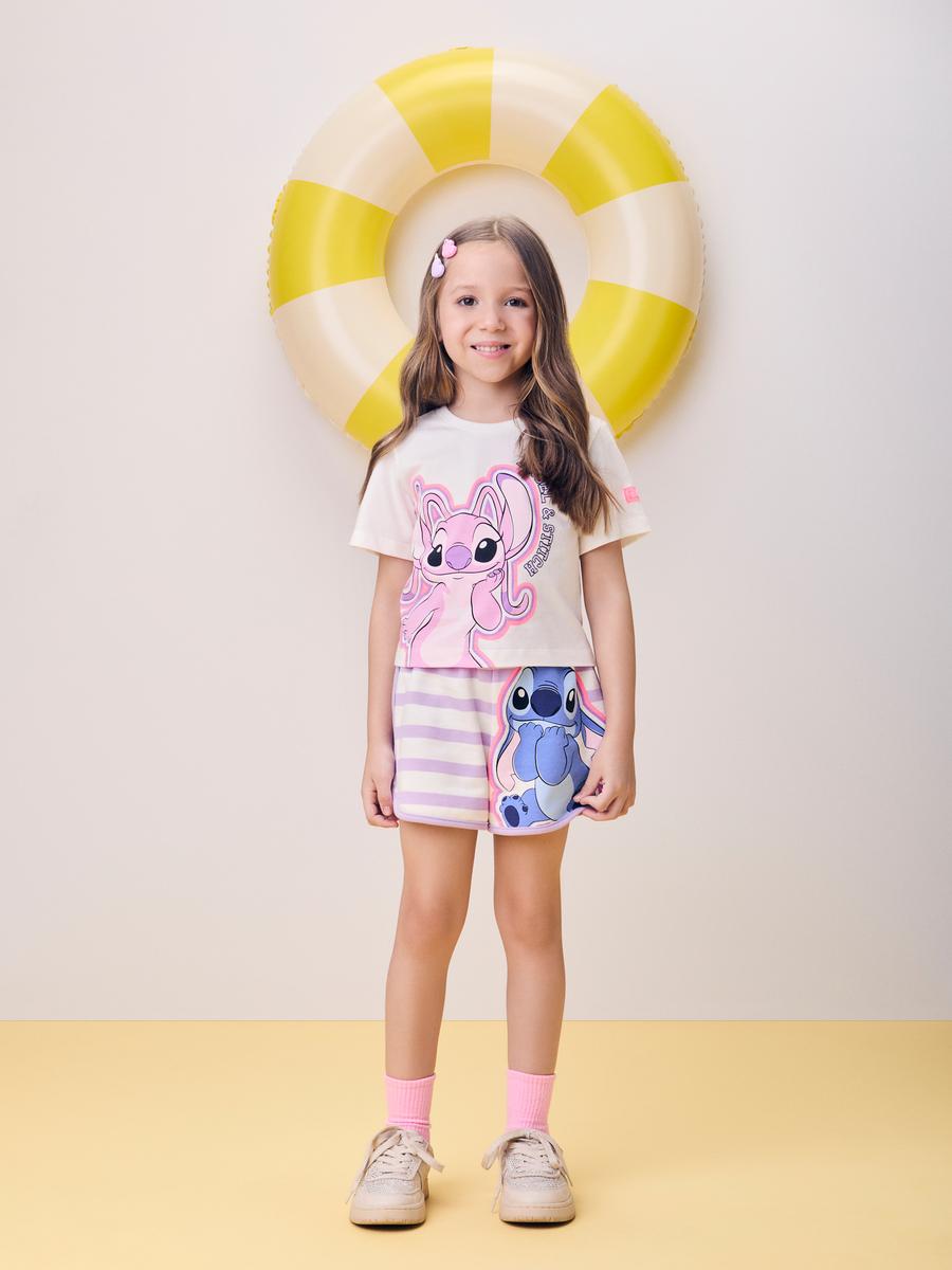 Conjunto do Stitch e Angel Momi