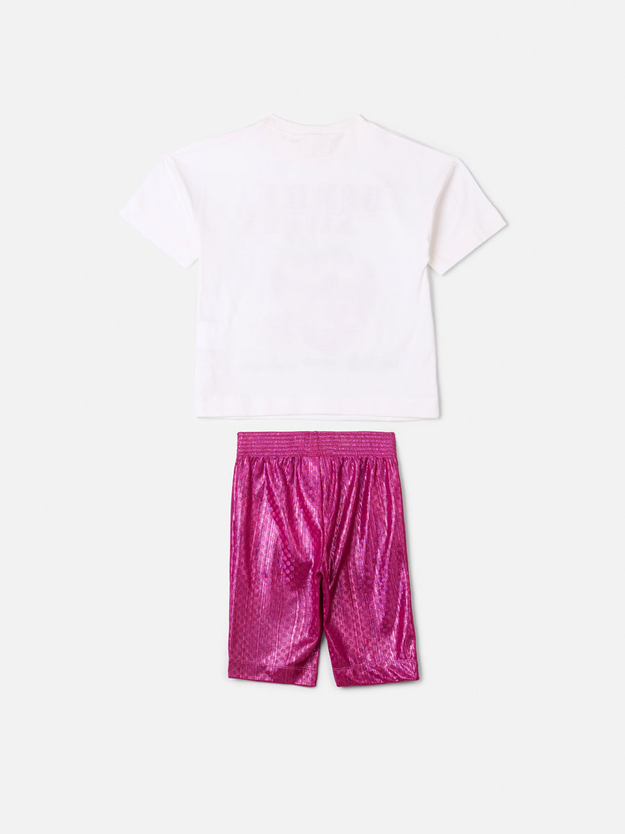 Conjunto Blusa e Legging Berry Perola/Uva Anime