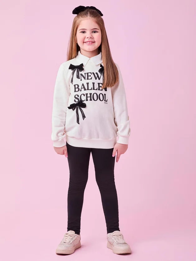 Conjunto Casaco Legging Perola - BambolePetit