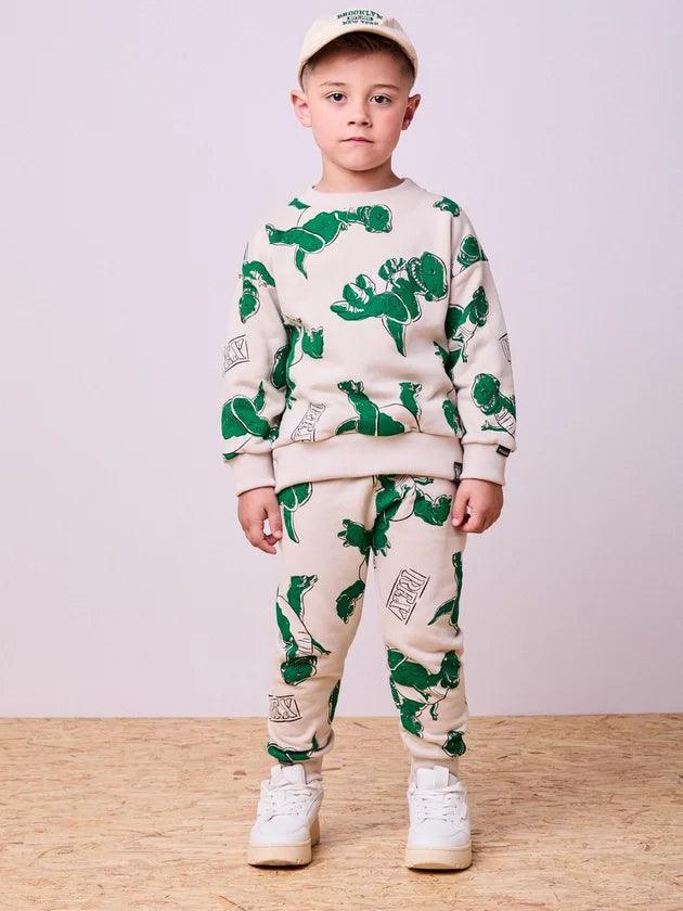 Conjunto Casaco Calca Argila Dino Rex - BambolePetit