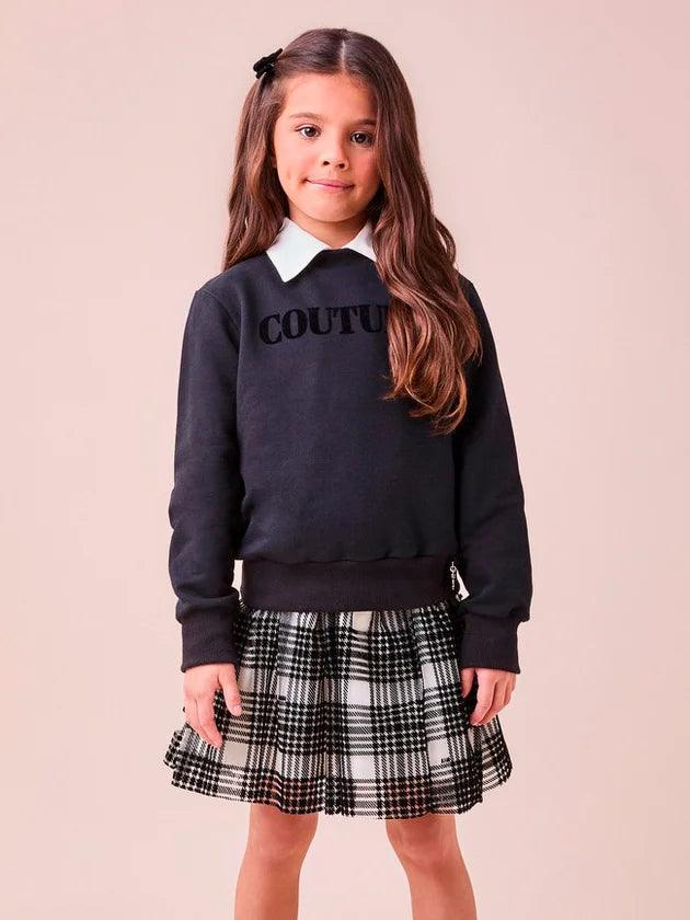 Conjunto de Moletom com Tule - BambolePetit