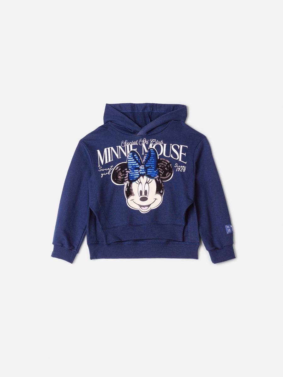Conjunto Casaco e Calça Minnie Azul Marinho Animê
