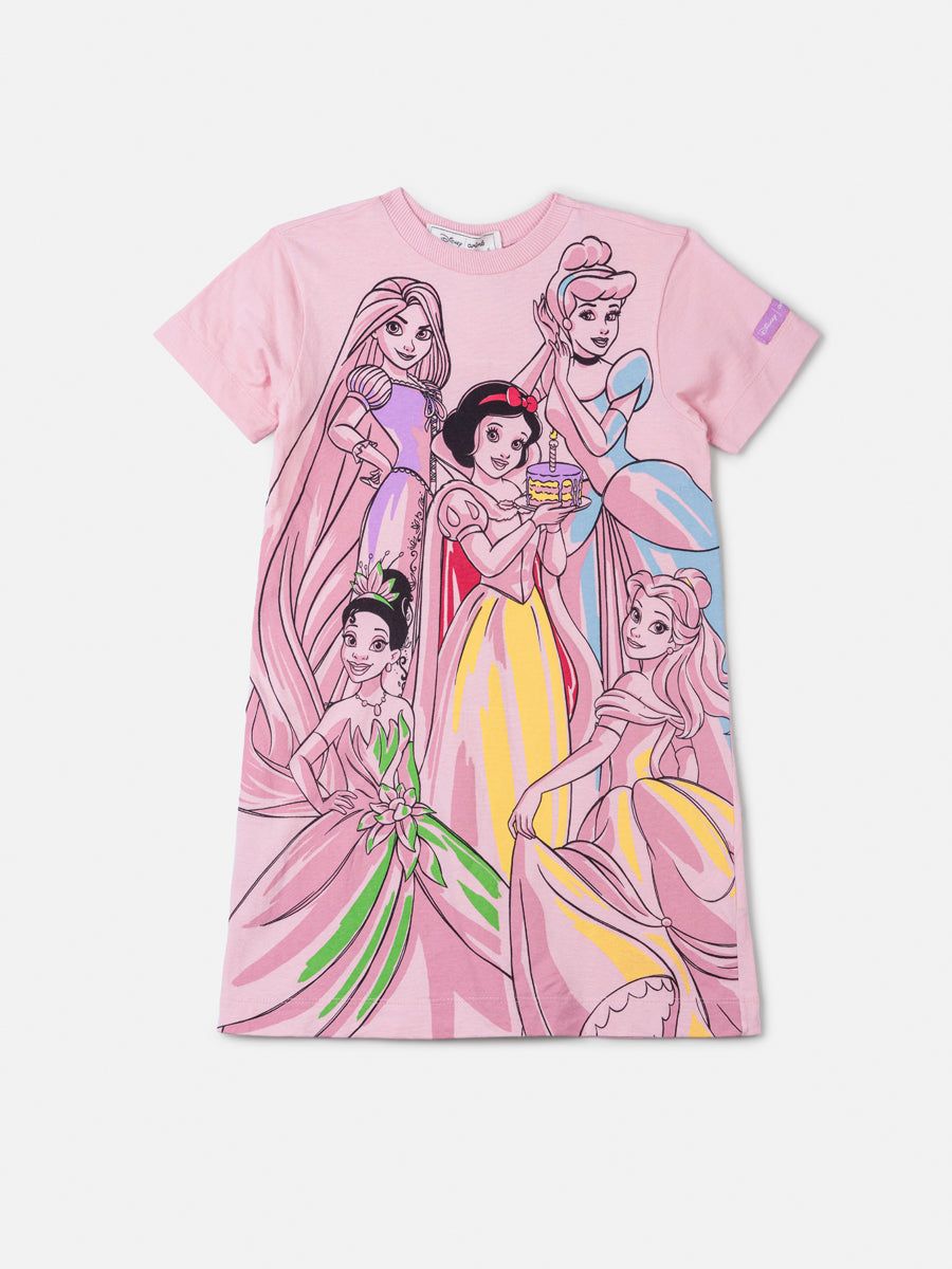 Camisola Licenciada Princesas Disney Rosa Quartzo - BambolePetit