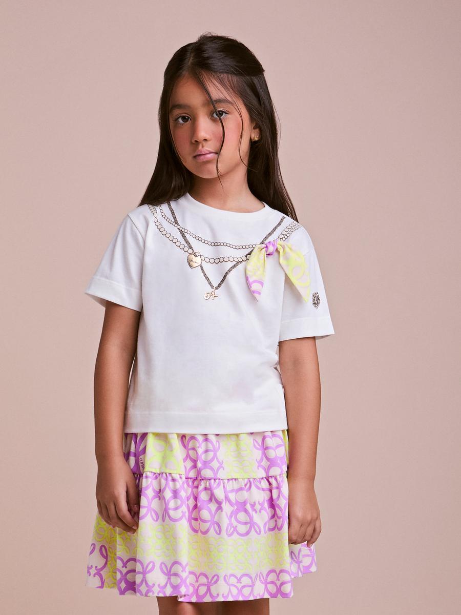 Conjunto Infantil com Estampa de Rococós Anime