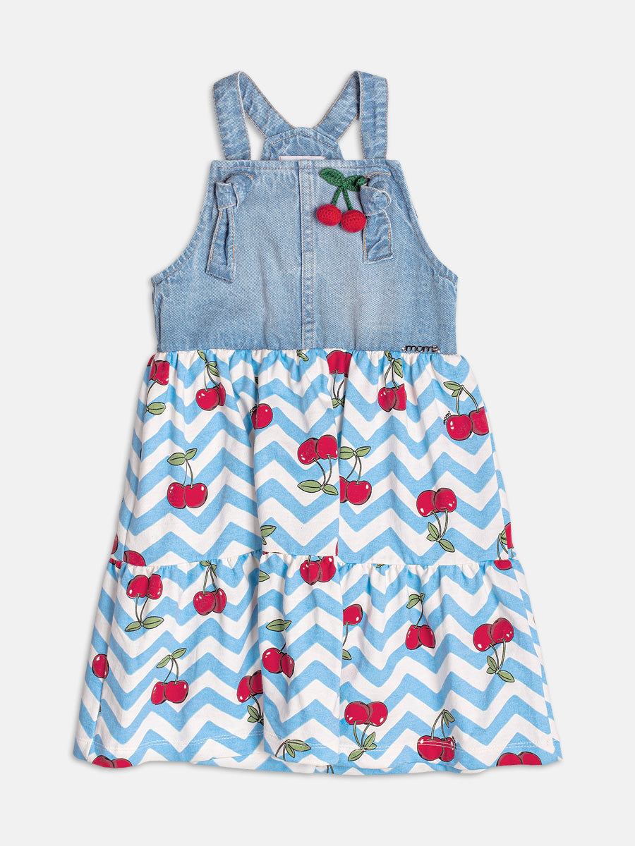 Salopete Saia Cerejas Momi