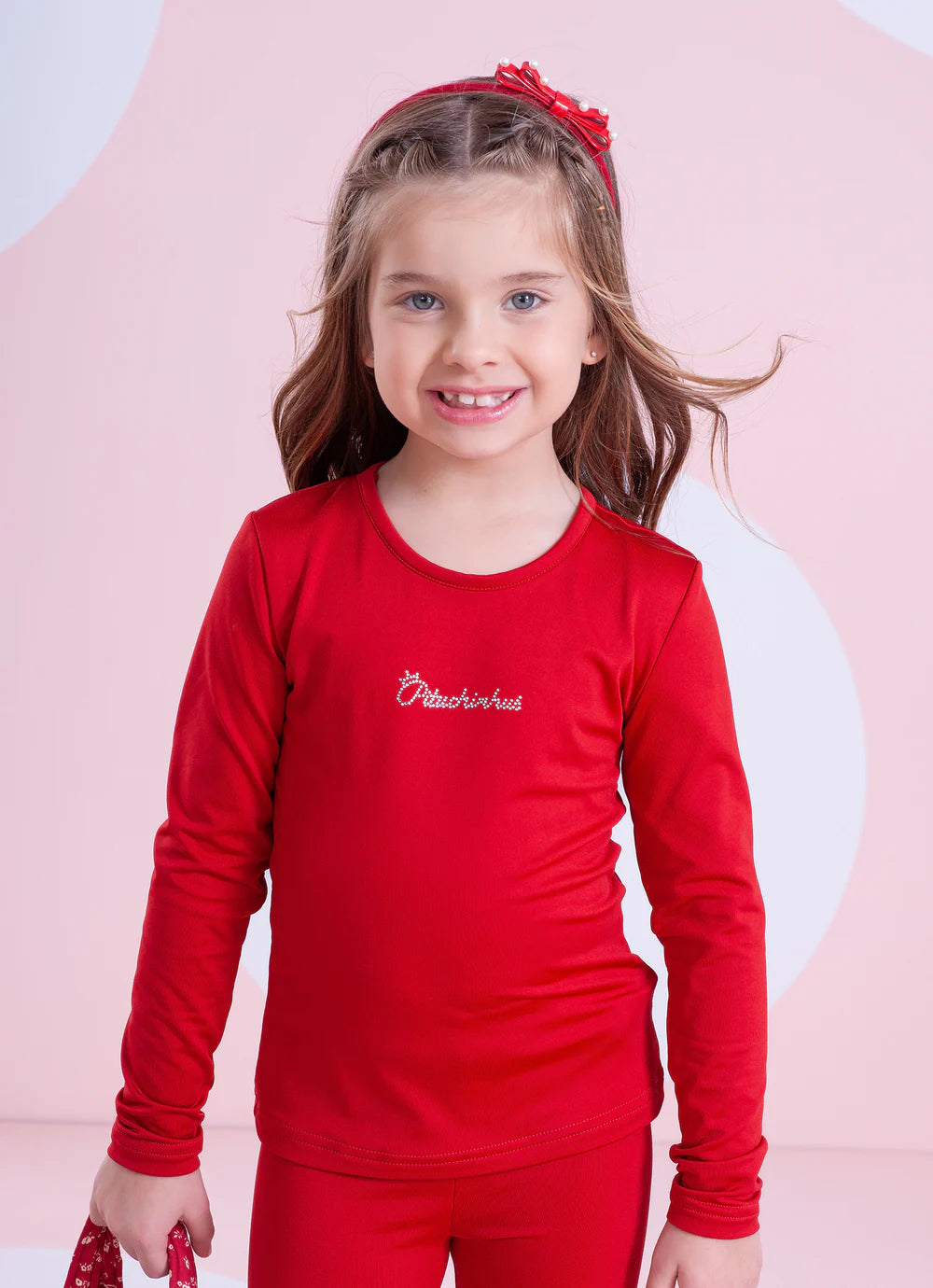 Blusa Térmica Pituchinhus Vermelho Pituchinhus