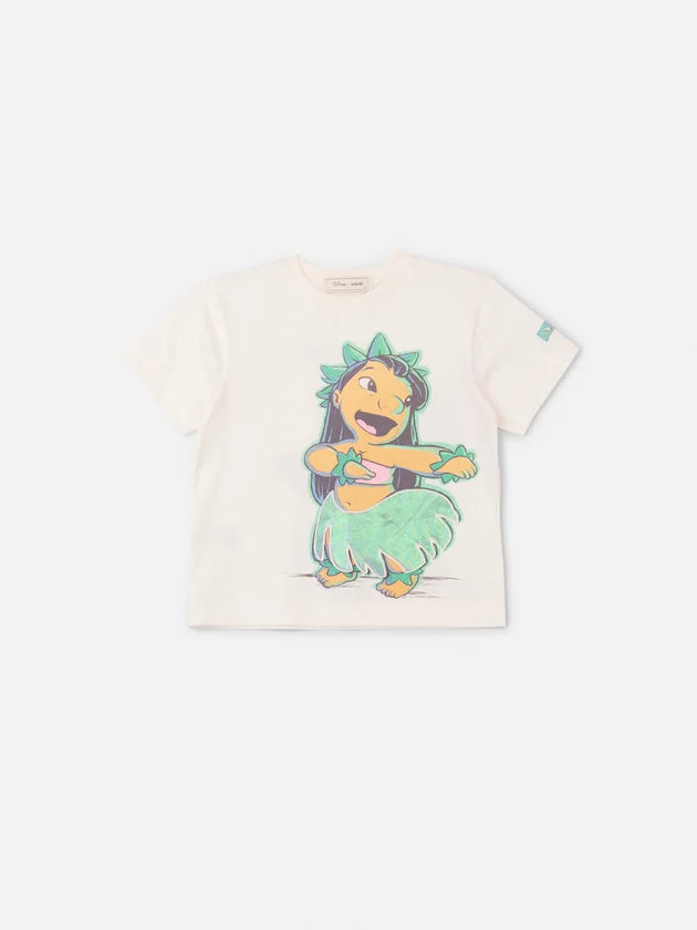 Blusa Licenciada Disney Perola Lilo e Stitch - BambolePetit