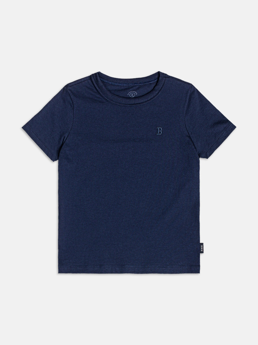 T-Shirt Basica Marinho Bimbi