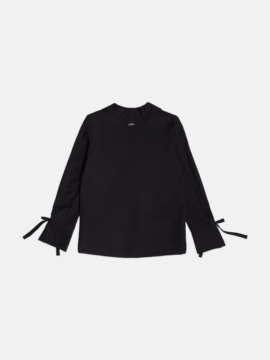 Blazer Com Lacos Preto I Am
