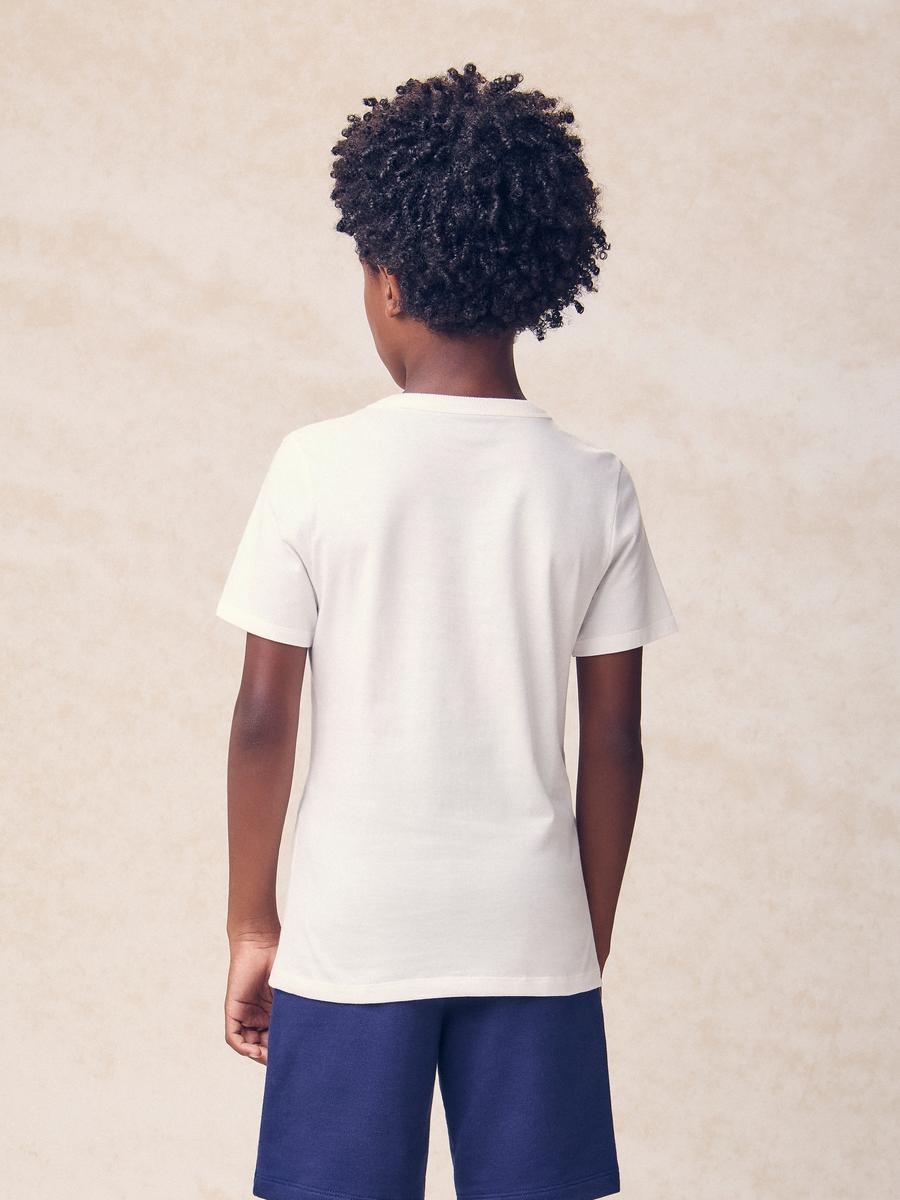 T-Shirt com Bordado Perola Youccie
