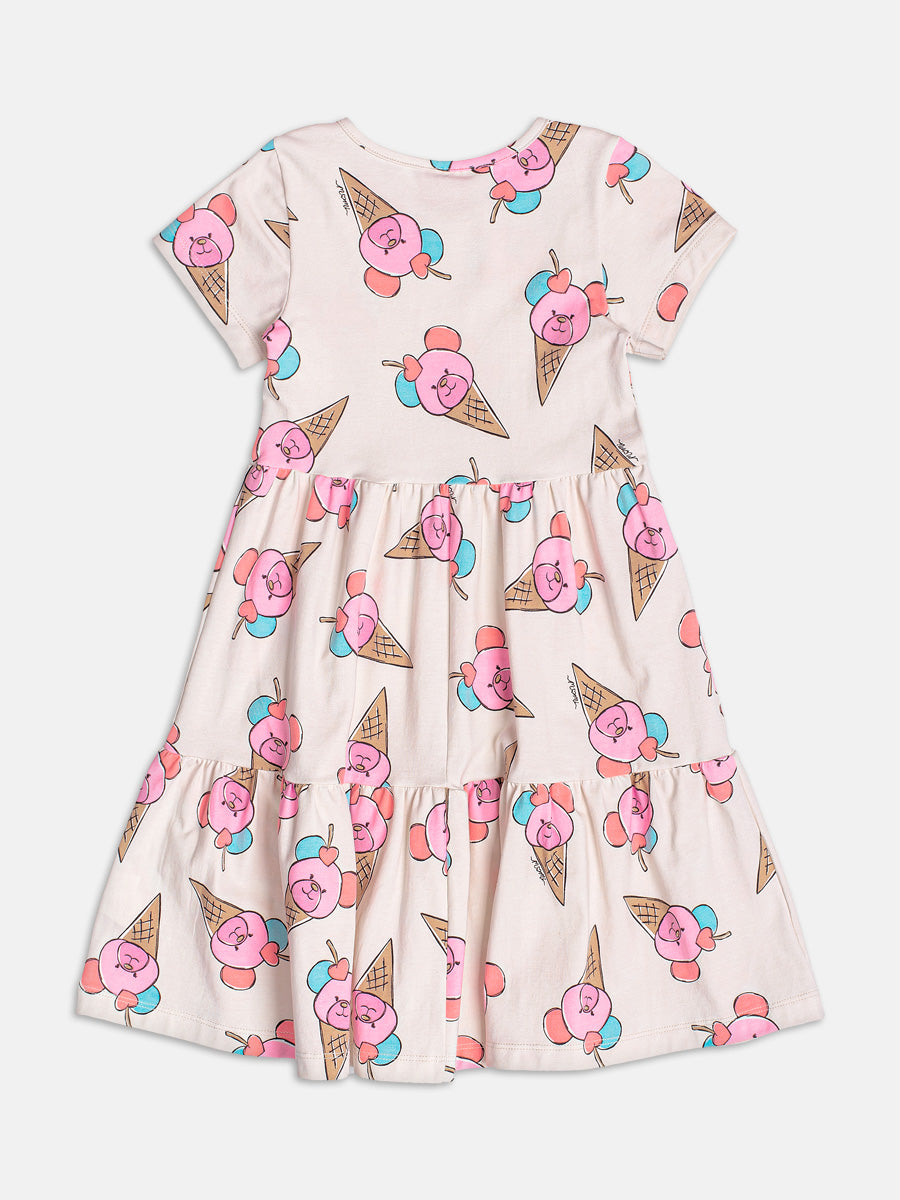 Vestido de Sorvete de Ursinhos Momi