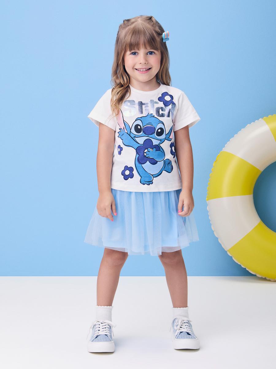 Conjunto Blusa e Saia Stitch Momi