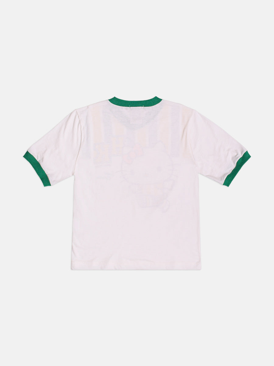 Blusa Hello Kitty Com Strass Perola Momi