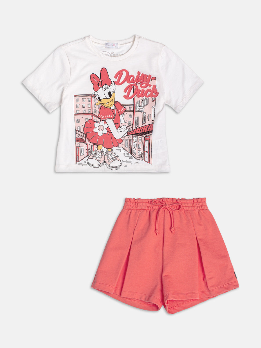 Conjunto Blusa e Shorts Daisy Duck Momi
