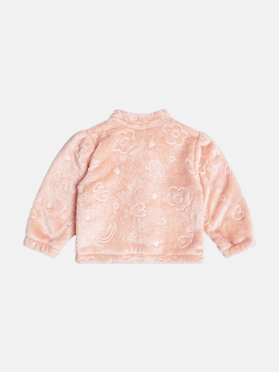 Casaco Pelo Rosa Nude Momi