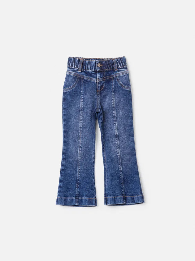 Calca Jeans Flare Jeans Animê