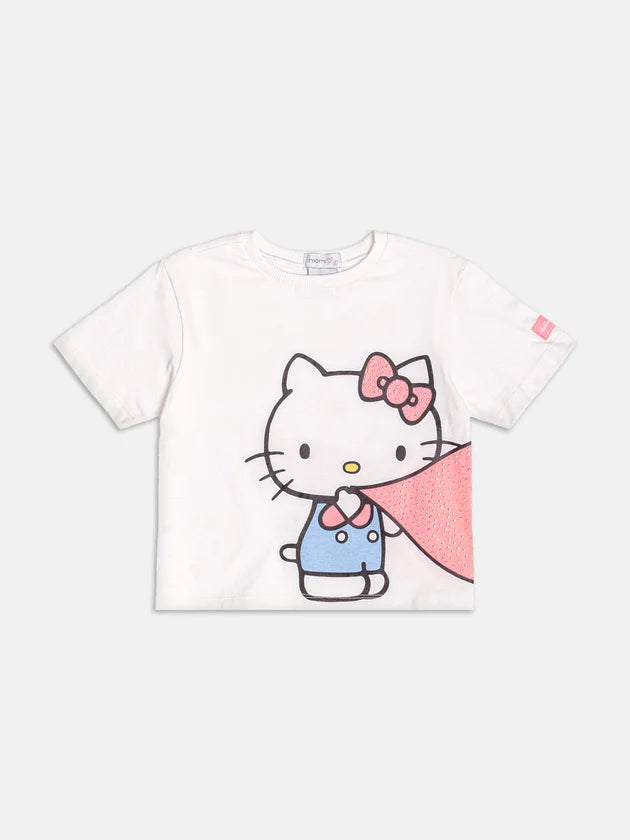 Blusa Hello Kitty com Strass Momi